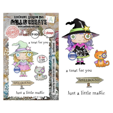 AALL & Create Stamp Set A7 1424 Spellbound