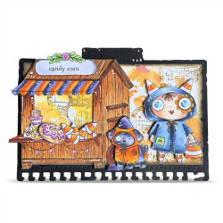 AALL & Create Stamp Set A7 1425 Corny Cute