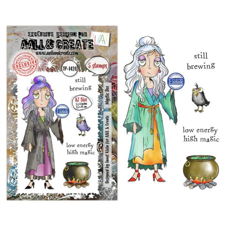 AALL & Create Stamp Set A7 1428 Mystic Dee