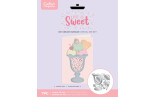 Crafter's Companion Life is Sweet Metal Die Set Ice Cream Sundae