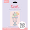 Crafter's Companion Life is Sweet Metal Die Set Ice Cream Sundae