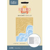 Crafter's Companion Retro Vacay Stencil Set Sea & Sand 2pezzi