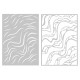 Crafter's Companion Retro Vacay Stencil Set Sea & Sand