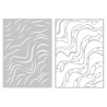 Crafter's Companion Retro Vacay Stencil Set Sea & Sand