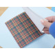 Crafter's Companion Dressed Up Gents Fabric Textures Paper Pad 15x15cm
