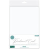 Craft Consortium The Essentials Pearlescent Card A4 Pearl White 10fogli