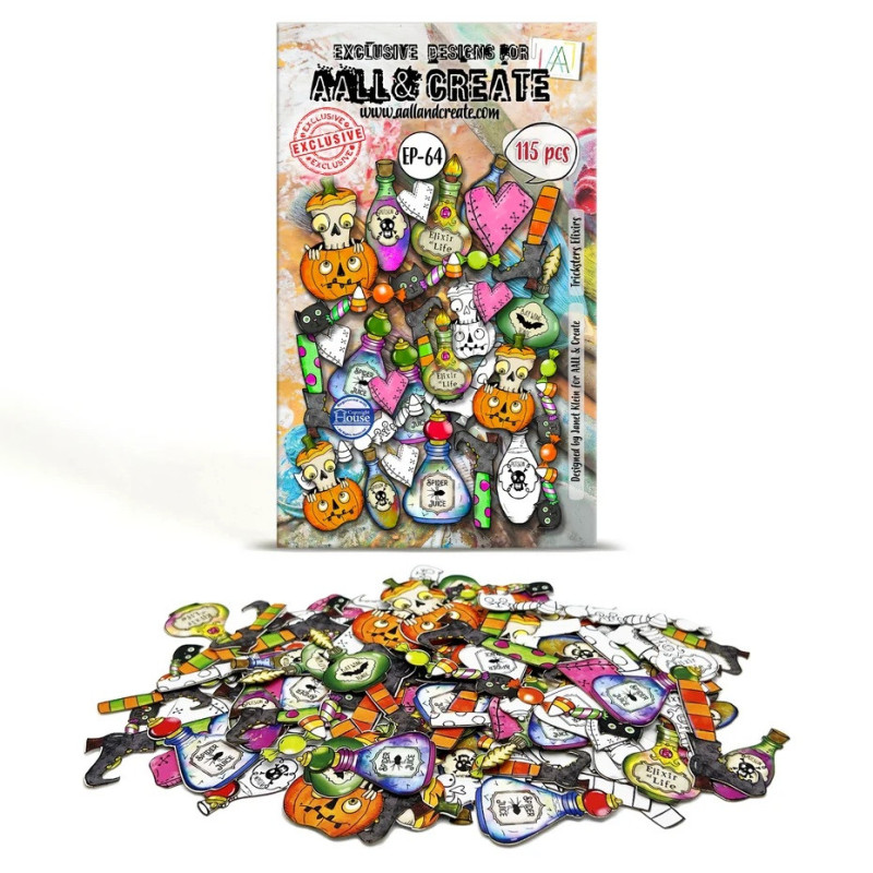  Aall & Create Ephemera 064 Tricksters Elixirs 115pz
