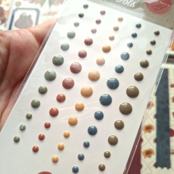 Carta Bella Here Comes Autumn Enamel Dots