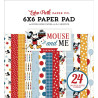 Echo Park Mouse And Me Birthday Paper Pad 15x15cm