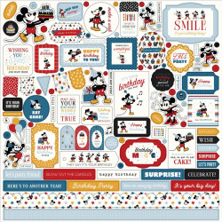 Echo Park Mouse And Me Birthday Collection Kit 30x30cm
