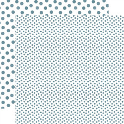 Echo Park Watercolor Polka Dots Winter Collection Kit 30x30cm