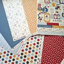 Echo Park Mouse And Me Birthday Collection Kit 30x30cm