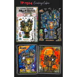 AALL & Create Stamp Set A6 1504 Creaking Cabin