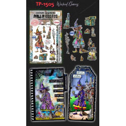 AALL & Create Stamp Set A6 1505 Wicked Chores