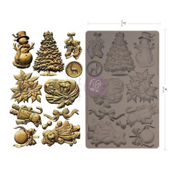 Prima Marketing Christmas Blush Silicone Mould by Frank Garcia