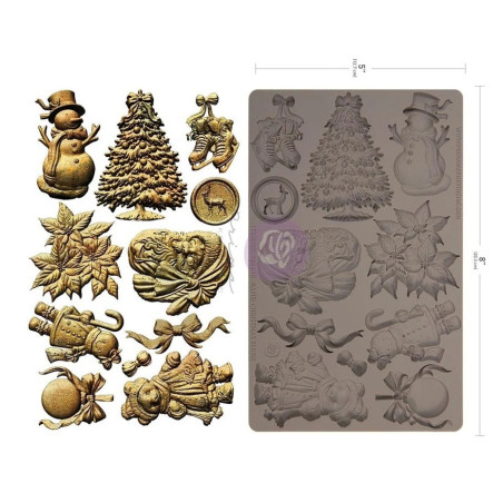 Prima Marketing Christmas Blush Silicone Mould by Frank Garcia