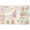 Prima Marketing Christmas Blush Ephemera Junk Journal Kit by Frank Garcia 76pz