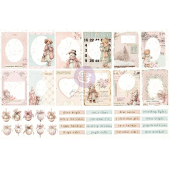 Prima Marketing Christmas Blush Ephemera Frosty Frames by Frank Garcia 76pz