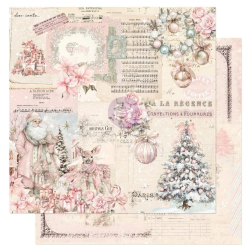 Prima Marketing Christmas Blush Paper Pad by Frank Garcia 30x30cm