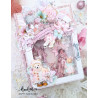 Prima Marketing Christmas Blush Flowers Warm & Cozy by Frank Garcia 8pezzi