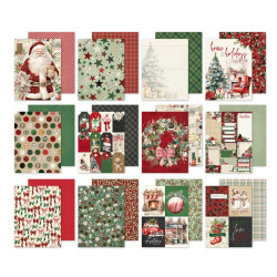 Simple Stories Simple Vintage Old-Fashioned Christmas Paper Pad 15x20cm