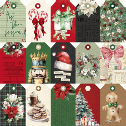 Simple Stories Simple Vintage Old-Fashioned Christmas Collection Kit 30x30cm