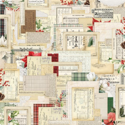 Simple Stories Simple Vintage Old-Fashioned Christmas Collection Kit 30x30cm