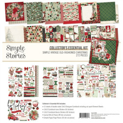 Simple Stories Simple Vintage Old-Fashioned Christmas Collector's Essential Kit