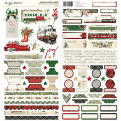 Simple Stories Simple Vintage Old-Fashioned Christmas Collector's Essential Kit