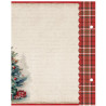 Simple Stories Simple Vintage Old-Fashioned Christmas 6x8 Inch Binder Inserts