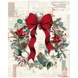 Simple Stories Simple Vintage Old-Fashioned Christmas 6x8 Inch Binder Inserts