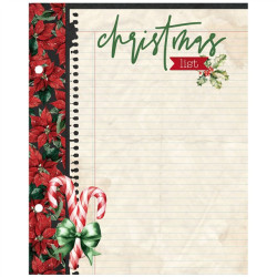 Simple Stories Simple Vintage Old-Fashioned Christmas 6x8 Inch Binder Inserts
