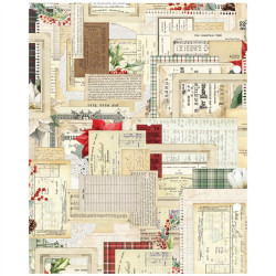 Simple Stories Simple Vintage Old-Fashioned Christmas 6x8 Inch Binder Inserts