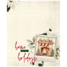 Simple Stories Simple Vintage Old-Fashioned Christmas 6x8 Inch Binder Inserts