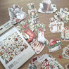 Simple Stories Simple Vintage Old-Fashioned Christmas Bits & Pieces 92pz
