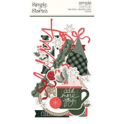 Simple Stories Mistletoe & Holly Collectors Essential Kit