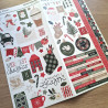 Simple Stories Mistletoe & Holly Cardstock Stickers Icons 30x30cm