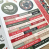 Simple Stories Mistletoe & Holly Cardstock Stickers Icons 30x30cm