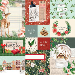 Simple Stories Simple Vintage Evergreen Memories Collection Kit 30x30cm
