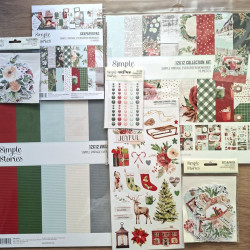 Simple Stories Simple Vintage Evergreen Memories Collection Kit 30x30cm