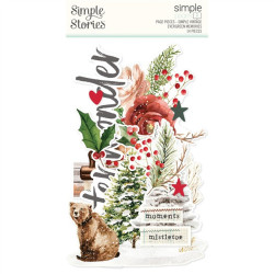 Simple Stories Simple Vintage Evergreen Memories Collectors Essential Kit 244pezzi