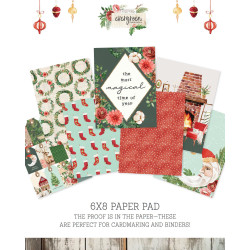 Simple Stories Simple Vintage Evergreen Memories Paper Pad 15x20cm