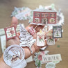 Simple Stories Simple Vintage Evergreen Memories Bits & Pieces 82pz