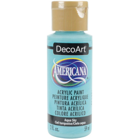 Colore acrilico DecoArt Americana Aqua Sky