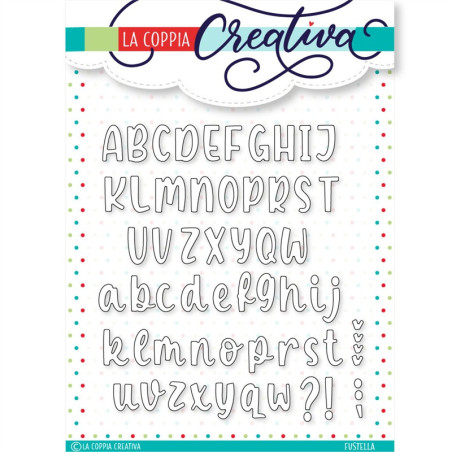 La Coppia Creativa Fustelle ALFABETO GIOCOSO