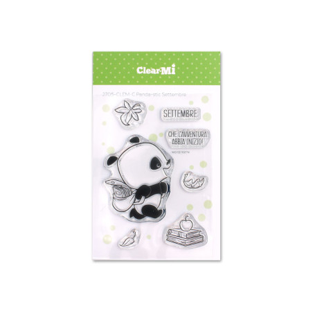 Timbro Clear-Mi 2705-CLEM-C Panda-stic Settembre