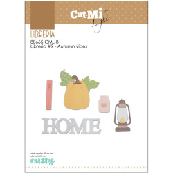 Fustelle Cut-Mi 88665-CML-B Libreria 9 Autumn Vibes