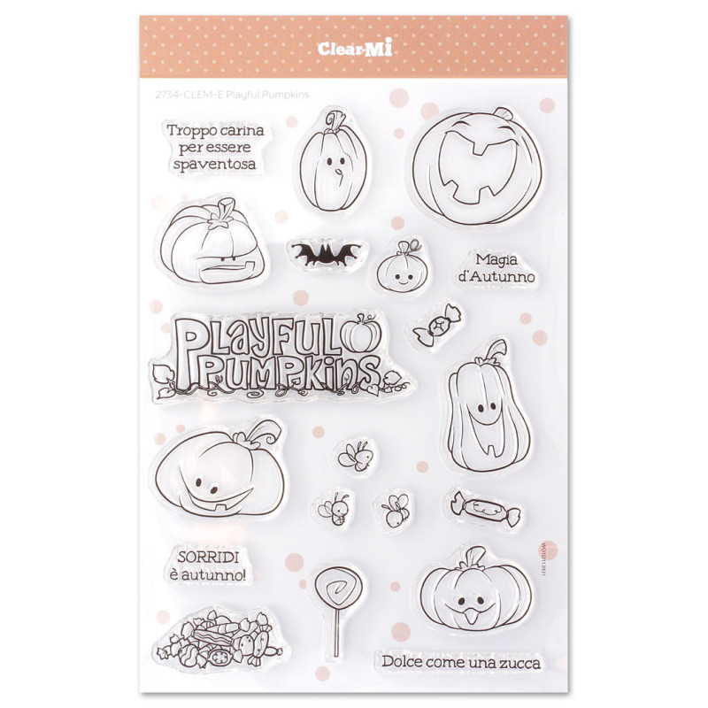 Timbro Clear-Mi 2734-CLEM-E Playful Pumpinks