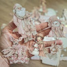 Prima Marketing Christmas Blush Ephemera Frosty Memories by Frank Garcia 100pz
