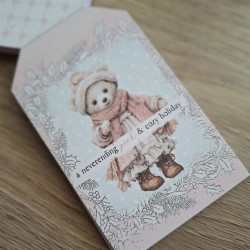Prima Marketing Christmas Blush Tag Pad by Frank Garcia